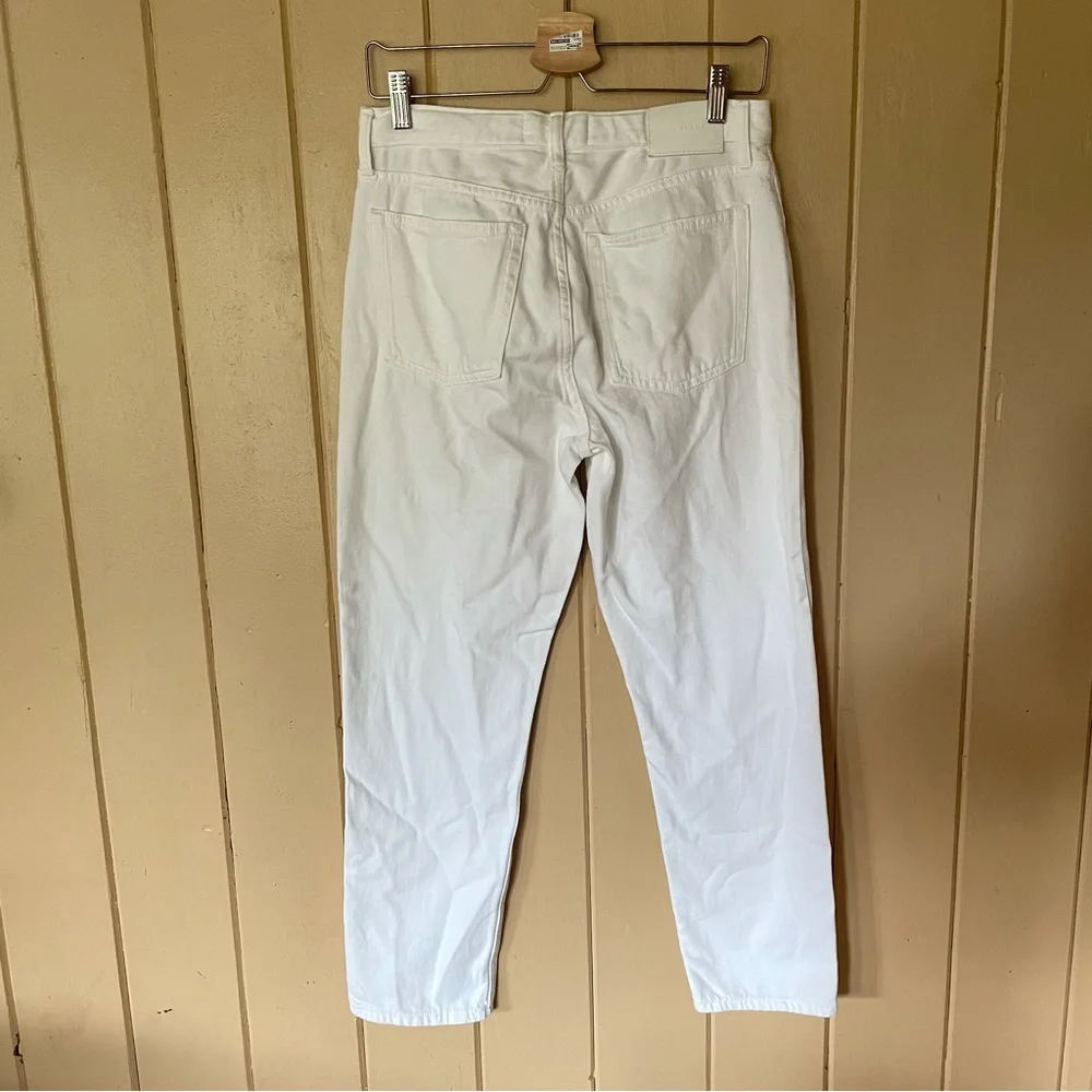 Everlane The Summer Jean White Organic Cotton - Picture 4 of 5